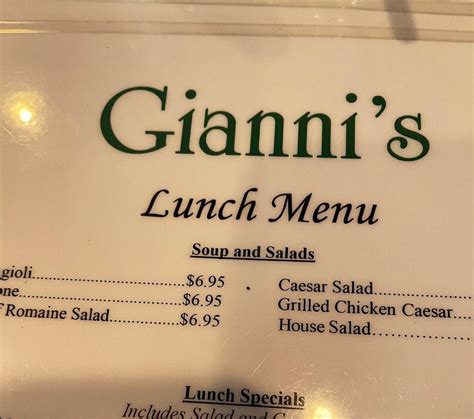 giannis pompano menu